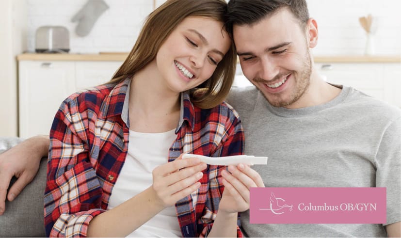 Smiling couple